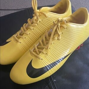 Nike Mercurial Vapor Superfly 1 - Vibrant Yellow / Black / Gold FG  Replica